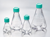 Колбы Эрленмейера с перегородками, 250 мл, PC, стерил., вент. крыш., инд. уп.