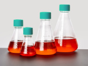 Колбы Эрленмейера, 250 мл, PETG, стерил., вент. крыш., инд. уп.